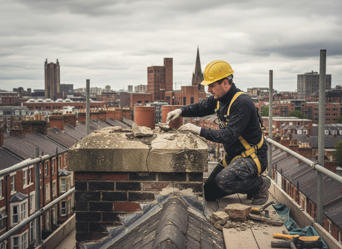 Chimney Crown Repair in Manchester, NJ