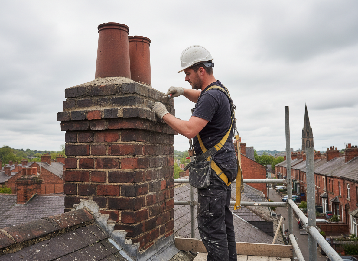 Chimney Tuckpointing in Manchester, NJ